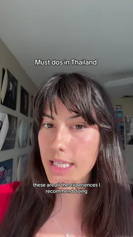 Experiences you have to try in Thailand! Save this for your next trip!! #thailand #solotravel #travelhacks #thailandtravel #thailandtiktok 