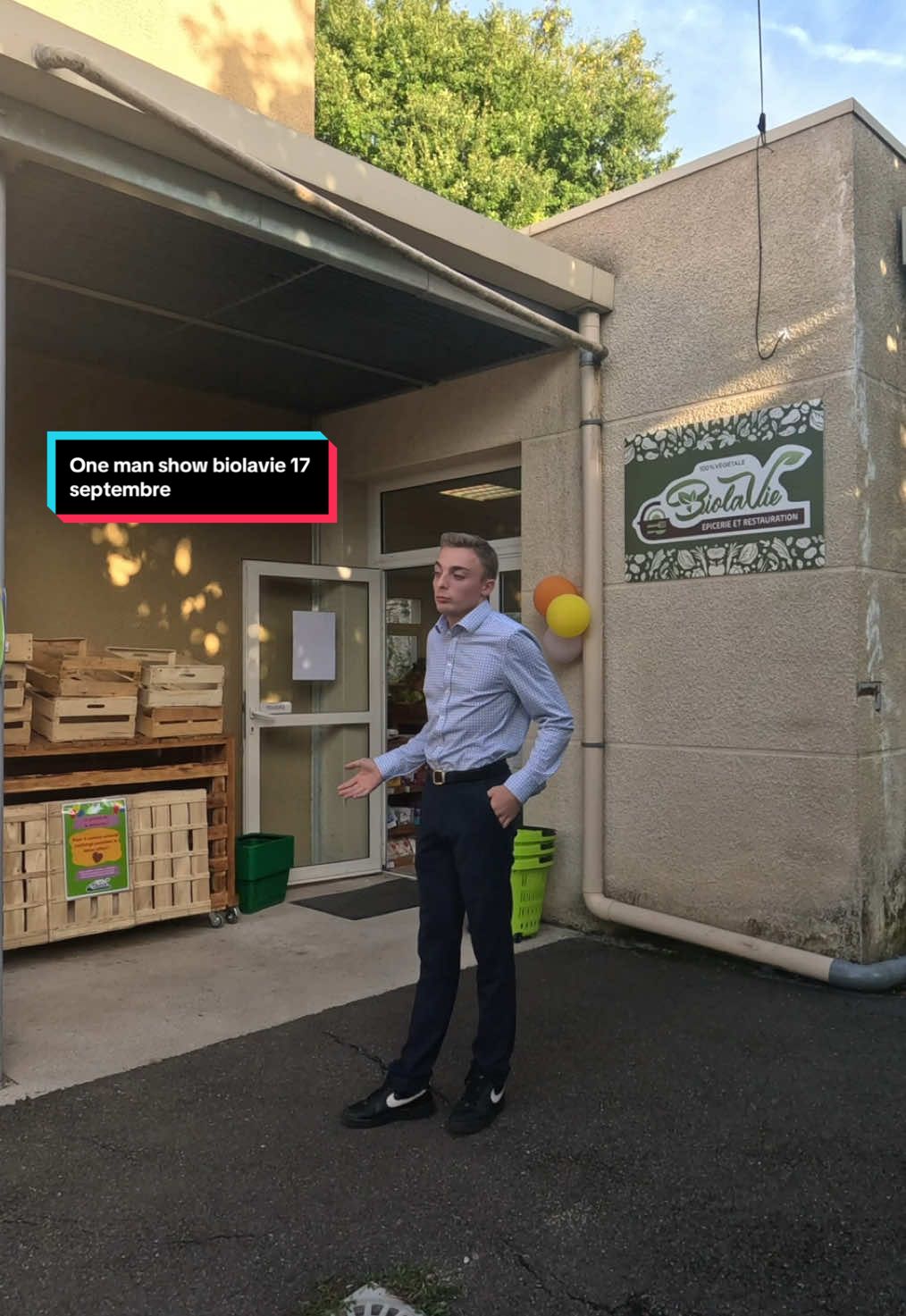 Retour sur le one man show d’hier à @bio La Vie 47 ! Un grand merci à Mathias pour m’avoir offert cette belle opportunité  Je suis en pleine recherche de nouveaux lieux pour me produire et perfectionner mon spectacle. Si vous êtes intéressés, contactez-moi directement en MP 📩.      #OneManShow #StandUpComedy #Humour #ComedyLife #spectacle 