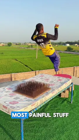 He Jumped on a BED of NAILS
