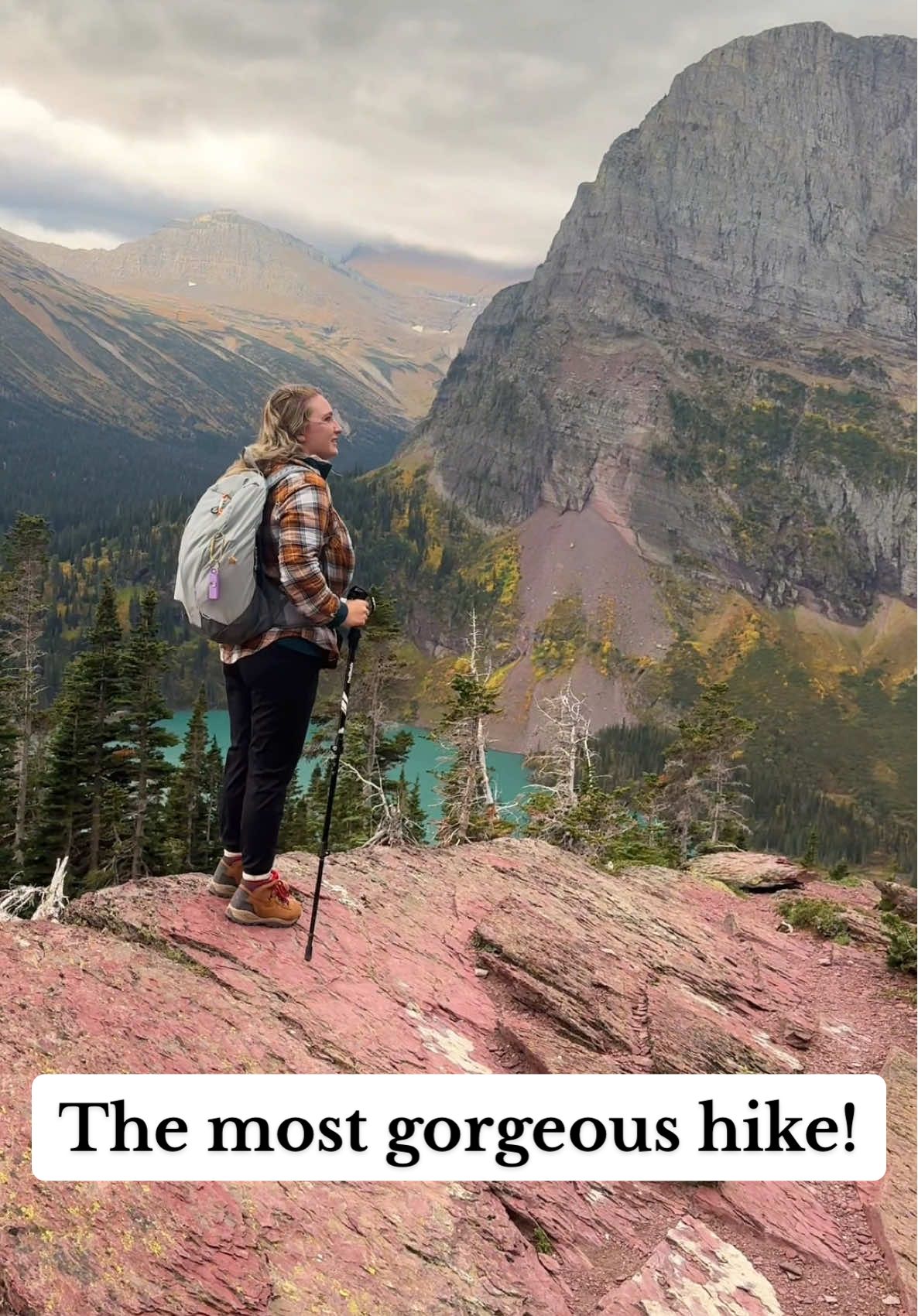 This is one of the hardest but most incredible hikes I’ve ever done! Here’s exactly what it’s like to hike Grinnell Glacier Trail in Glacier National Park #creatorsearchinsights #Hiking #Outdoors #hikingadventures #glaciernationalpark 
