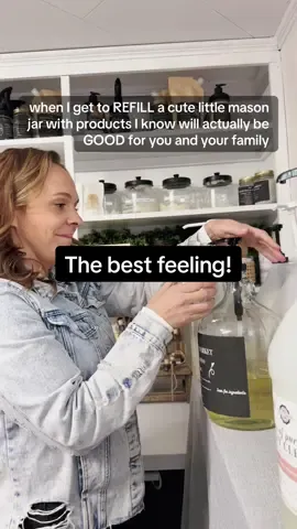 — that’s the best feeling 🌿💧  Small swaps really do add up. Every refill keeps one more plastic bottle out of the landfill and brings a little more goodness into your home. ♻️✨ #RefillWithMe #LowWasteLiving #NontoxicHome #TheGoodVillageMarket #SustainableLiving