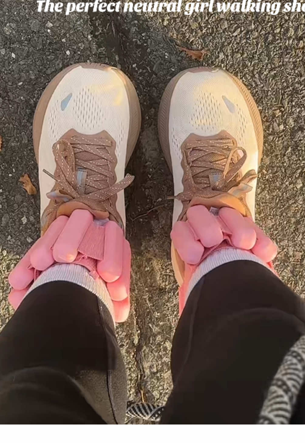 Fall neutrals🤩 #hotgirlwalk #outfitinspo #walkingshoes 
