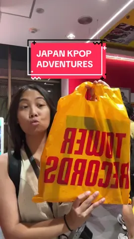 7 albums total later lol…. Overall, Tower Records is a great store! They have multiple stores around the Tokyo and Osaka area so any location works but I think Shibuya is the largest and has the most options! 📍Tower Records 1 Chome-22-14 Jinnan, Shibuya, Tokyo 150-0041, Japan #kpop #kpopfyp #japantravel #tokyo #kpoptiktok 