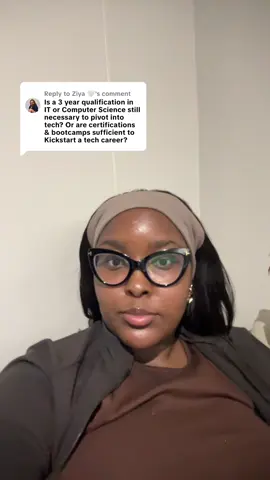 Replying to @Ziya 🤍  If you don’t have a qualification your hiring chances are slim to none. Please get degreed guys!  #careeradvice #techtok #dataanalytics 