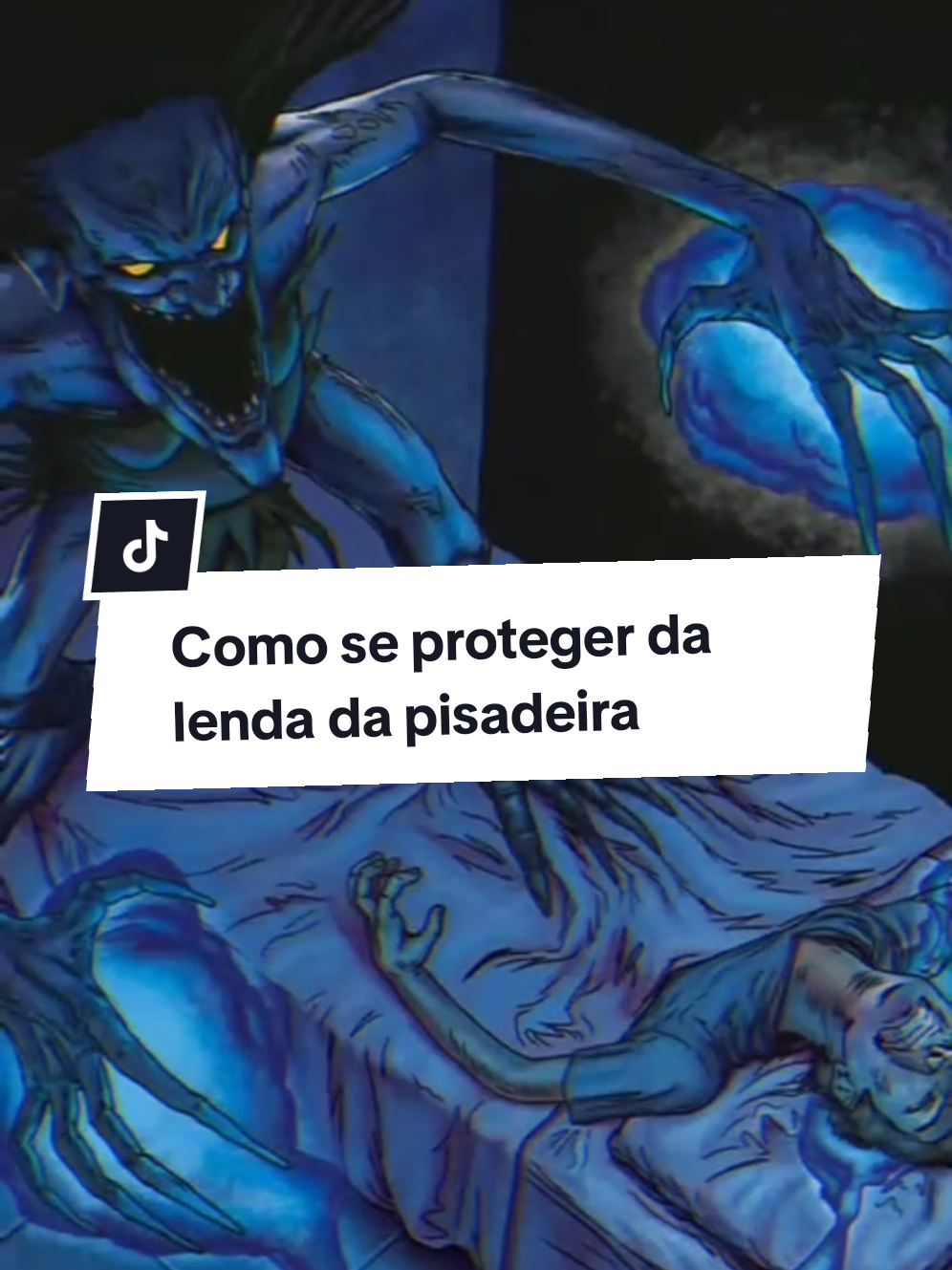Como se proteger da lenda da pisadeira  . . #terror #horror #paranormal #lenda #meme 