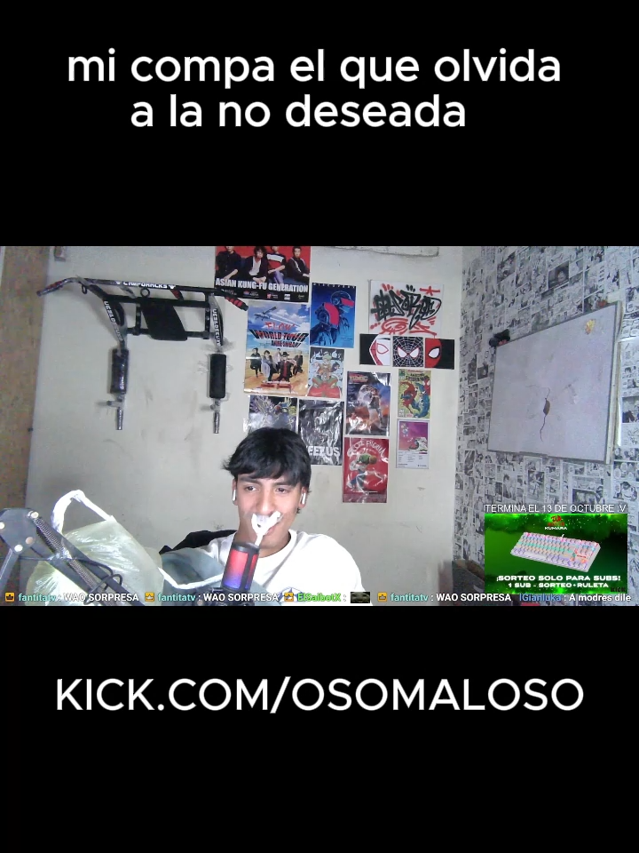 mi compa el que olvida #osomaloso #osorod #streamerpequeño #olvidala #kickperu #kick