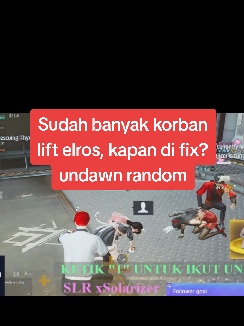Pernah kepleset di lift elros lab undawn ?#undawn #garenaundawn #lostcity #ravenshelter #seinzhills 