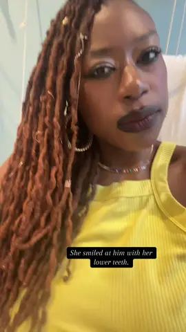 She smiled at him with her lower teeth 🤭😅#shesmiledathimwithherlowerteeth 