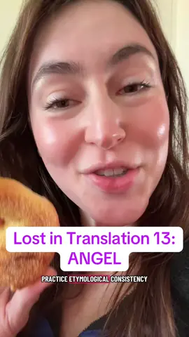 Lost in translation, episode 13: ANGEL!  This is really a series of false cognates I’m realizing lol #ancientgreek #ancientgreece #greeklanguage #etymology  Etymology of the word angel in Ancient Greek and biblical Greek/New Testament Greek 