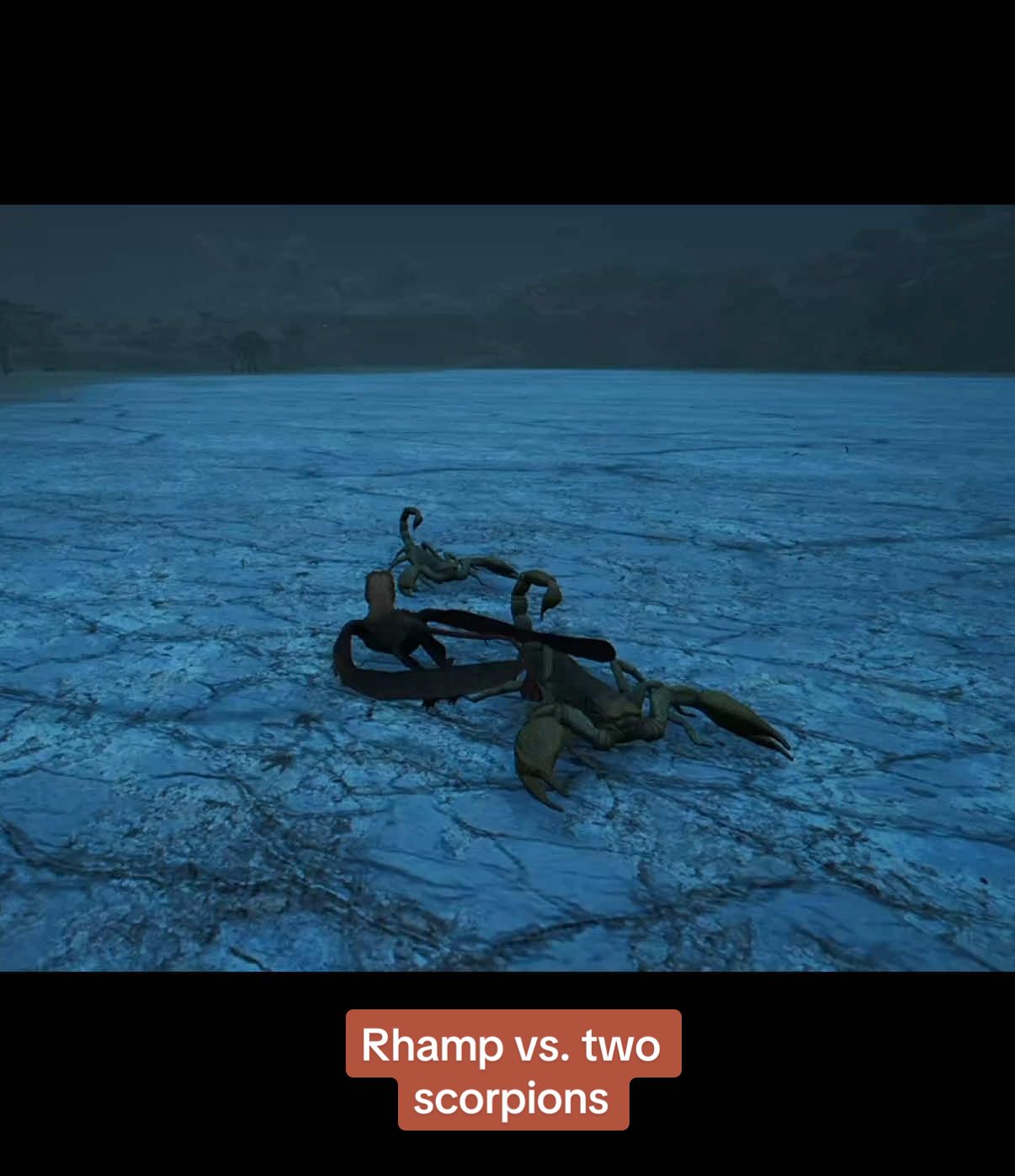 My mighty bat rat versus two scorpions—got a two for one final blow. 🤣 #pathoftitans #pathoftitanscommunity #dinosaur #dinosaurgame #rhamphorhynchus 