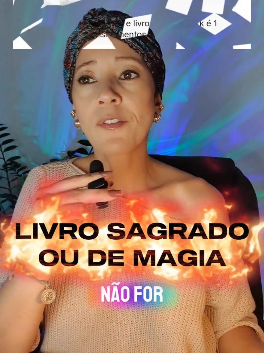 Ninguém nega que é um livro de ensinamentos ... ensinamentos mágicos,  só não vê,  quem não que. #sagrado #bibliatiktok #livro #magia #ocultismo 