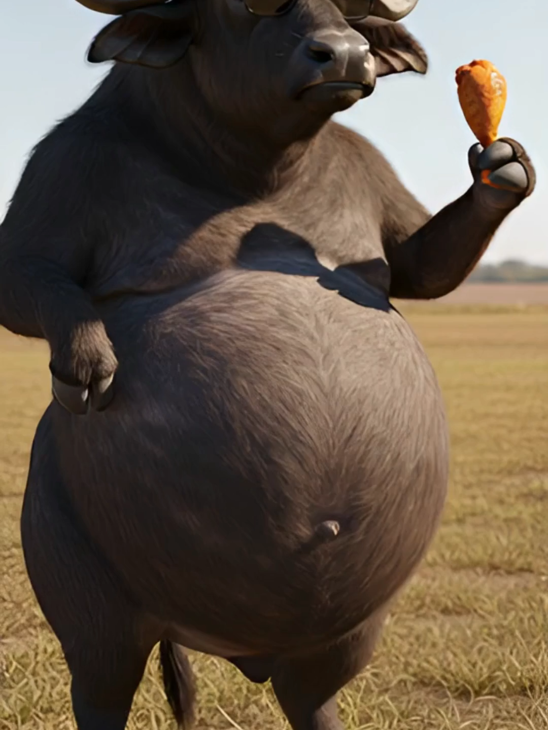 Belly Bounce Buffaloes Jam to Chicken Wing Song!Get ready for the funniest dance party ever! 🐃💃 These realistic buffaloes are shaking their big bellies, clapping, and grooving to the Chicken Wing Song — all while rocking their cool sunglasses and wild energy! From belly shakes to funny dance steps, this video is packed with laughter, rhythm, and countryside vibes. Watch them move, clap, and celebrate like total legends — because when the Chicken Wing Song starts, even buffaloes can’t stay still! 😂🔥 #BuffaloDance #ChickenWingSong #FunnyAnimals #BellyShake #DancingBuffalo #AnimalComedy #ViralDance #RealisticBuffalo #ChickenWingChallenge #FunnyVideo #BuffaloGroove #ComedyShorts #BellyDanceBuffalo #SunglassesStyle #AnimalFun #LaughOutLoud #FarmVibes #FunnyMoments #ViralBuffalo #ChickenWingVibes#trendingsong #reelsfunnyvideo #fypシ゚ #viral