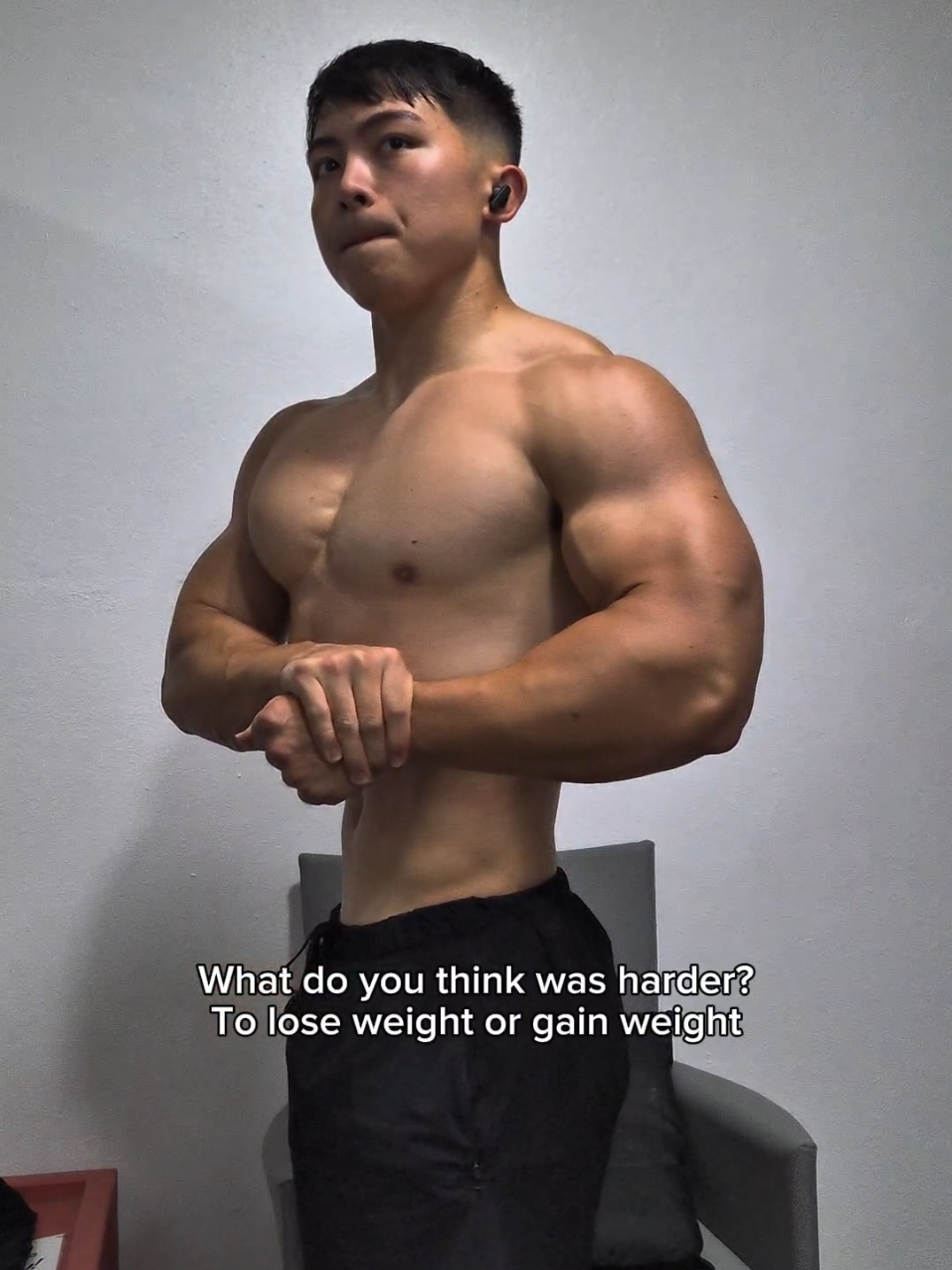 Im christian bale #bodytransformation #natty #GymTok #gymmotivation #chang 