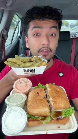 #HabitPartner Trying @Habit Burger & Grill Sirloin Steak Sandwich with their Housemade Ranches