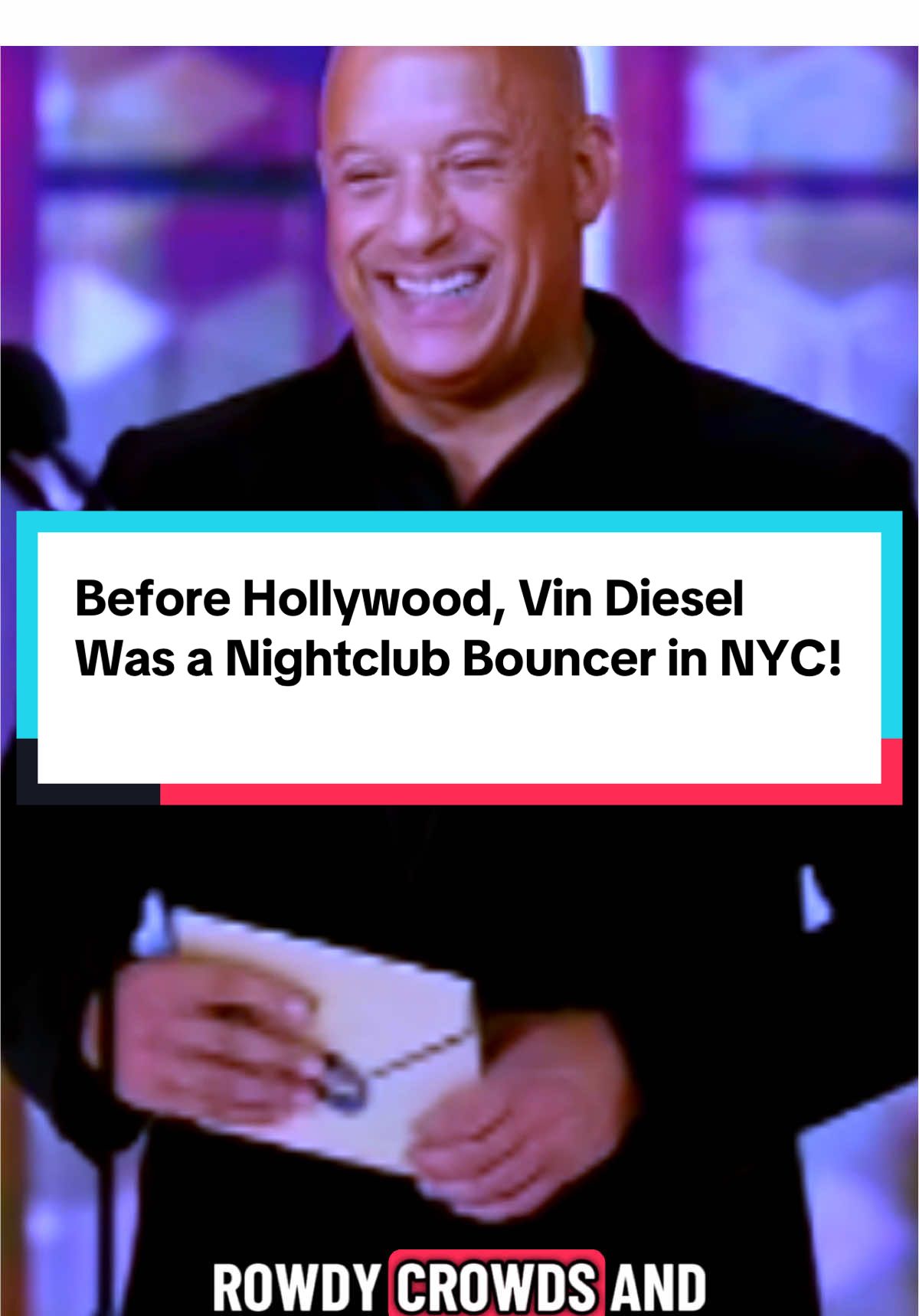 Before Hollywood, Vin Diesel Was a Nightclub Bouncer in NYC! Before becoming a Hollywood action star, Vin Diesel worked as a bouncer at The Tunnel and Mars, two iconic nightclubs in New York City's Meatpacking District, where he spent nine years managing rowdy crowds and honing his tough-guy persona.  Industria #VinDiesel #NightclubBouncer #NYC #FastAndFurious #HollywoodOrigins  