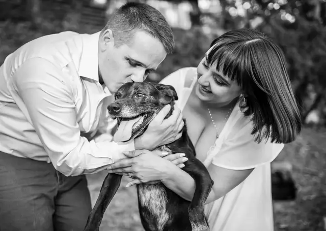 love my little family #thenandnow #puppylove #somethingsneverchange 