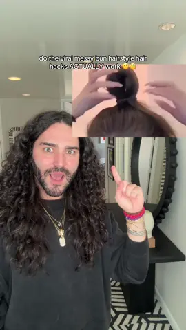 these messy bun hair hacks that are all over hairtok are evolving into a whole new level of hairstyles 🫨🤯 