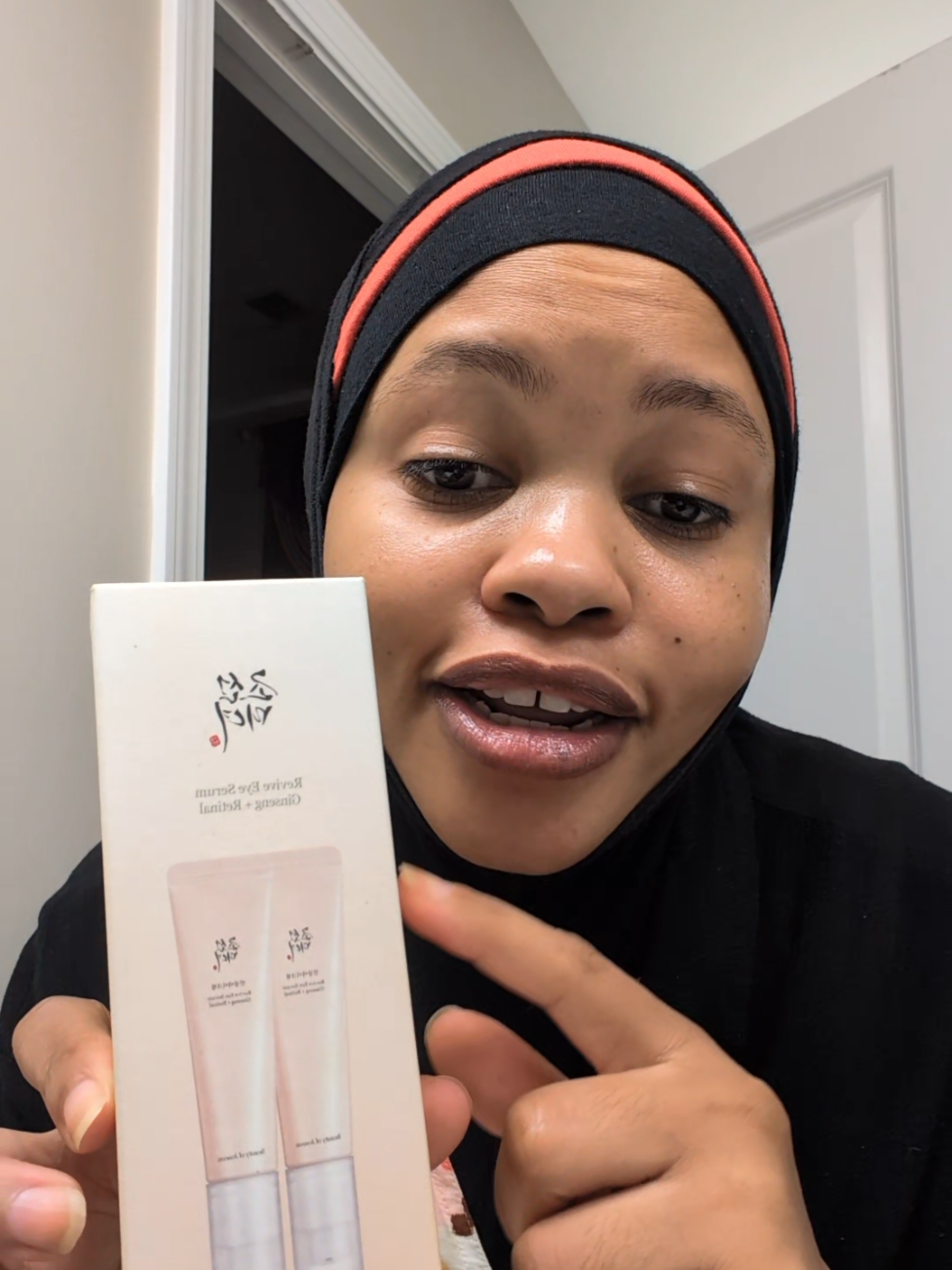 The Beauty of Joseon Revive Eye Serum (Ginseng + Retinal) may be made for the eyes, but it’s gentle enough for the whole face — and even the neck! ✨ @Beauty of Joseon @Beauty of Joseon US  This was actually my first introduction to retinol, and I still love how it leaves my skin soft, calm, and glowing without irritation. If you’ve been nervous to try retinol, this is a great way to start. 💛 Have you tried this one yet? Let me know! #beautyofjoseon #tiktokshop  #gentleretinol  #GlowBackWithJalikah #guineangirl🇬🇳🇬🇳 