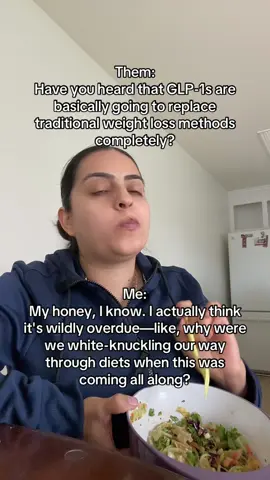 My honey, I know … Why were we suffering and forcing ourselves to fight biology with willpower, when medical treatments like GLP-1s could’ve helped?  #iknow #myhoney #glp1 #wellness #glp1community 