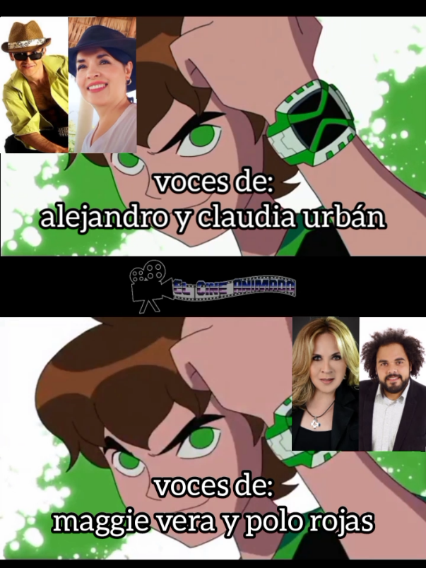 Serie animada: Ben 10: Omniverse (2012 - 2014) #ElCineAnimado #Comparaciones #ActoresDeDoblaje #ActricesDeDoblaje #Ben10Omniverse