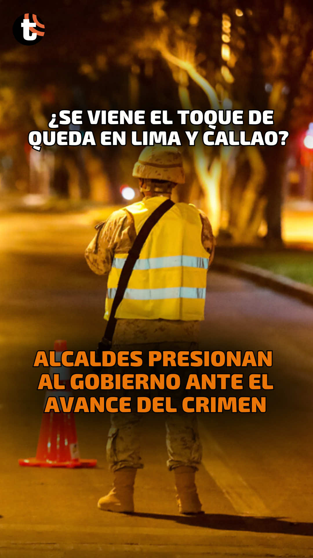 ATENCIÓN | Alcaldes de Lima y Callao respaldan la propuesta de un toque de queda temporal para frenar la inseguridad en la capital🚨  #ToqueDeQueda #InseguridadCiudadana #Lima #callao 