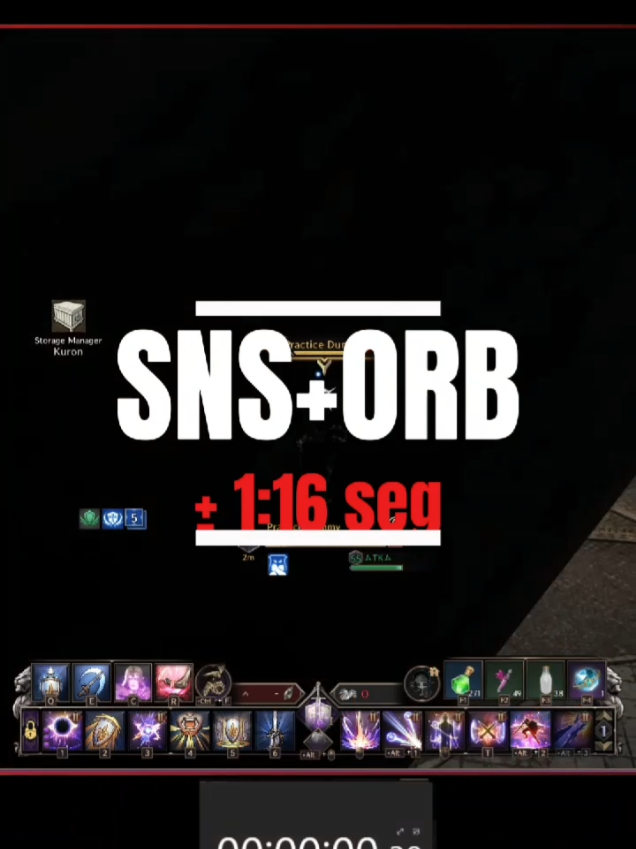 snS + Orb Build PvE, rotación para Jefes #tlk #tulkaselfuerte #gameplays #throneandliberty #mmorpg 