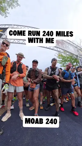 Lost 13 pounds and my mind, but finished the race. And spoiler alert, it was hard. hope you enjoy a window into my soul for 98 hours of forward motion. Smile, or you're doing it wrong. #runtok #moab240 