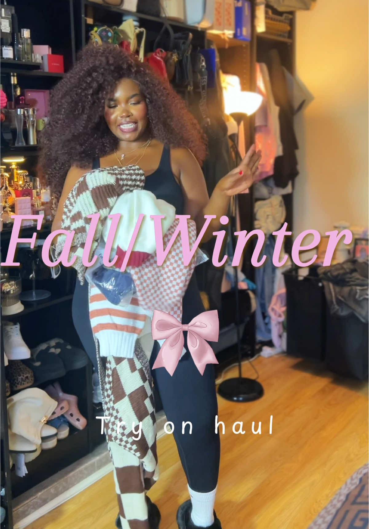 Fall / Winter Try on haul #winteressentials #fallwear #cardigan #plussizeouterwear #baudacefits 