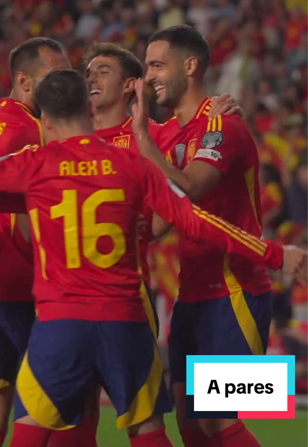 Merino is on fire! Su doblete ante Bulgaria. #VamosEspaña | #CopaMundialFIFA | #tiktokfootballacademy | #deportesentiktok