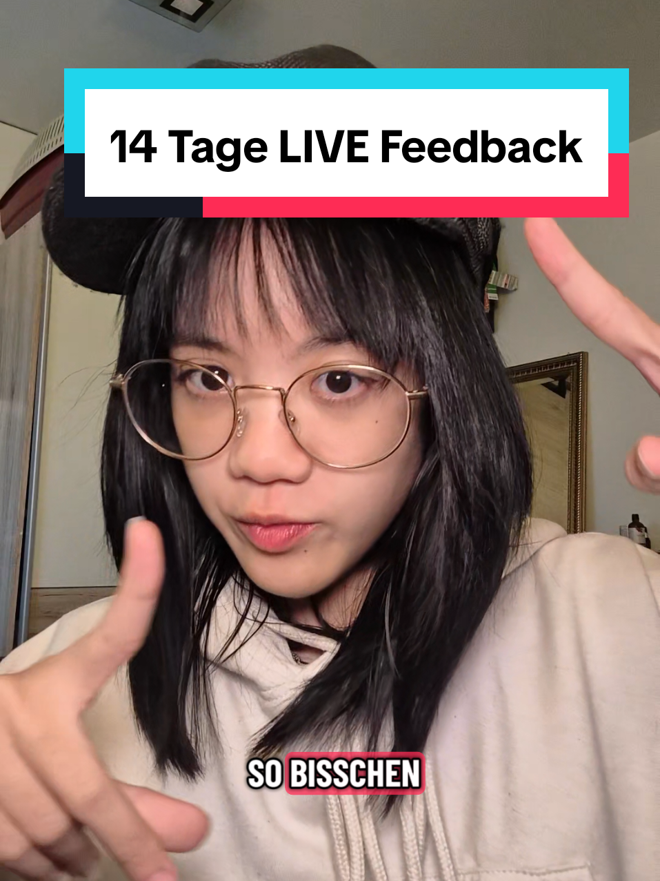 Ich war 14 Tage LIVE und wurde von awkward zu weniger awkward 😫🤞 #livetiktok #livechallenge #awkward #komfortzone #smallcontentcreator 