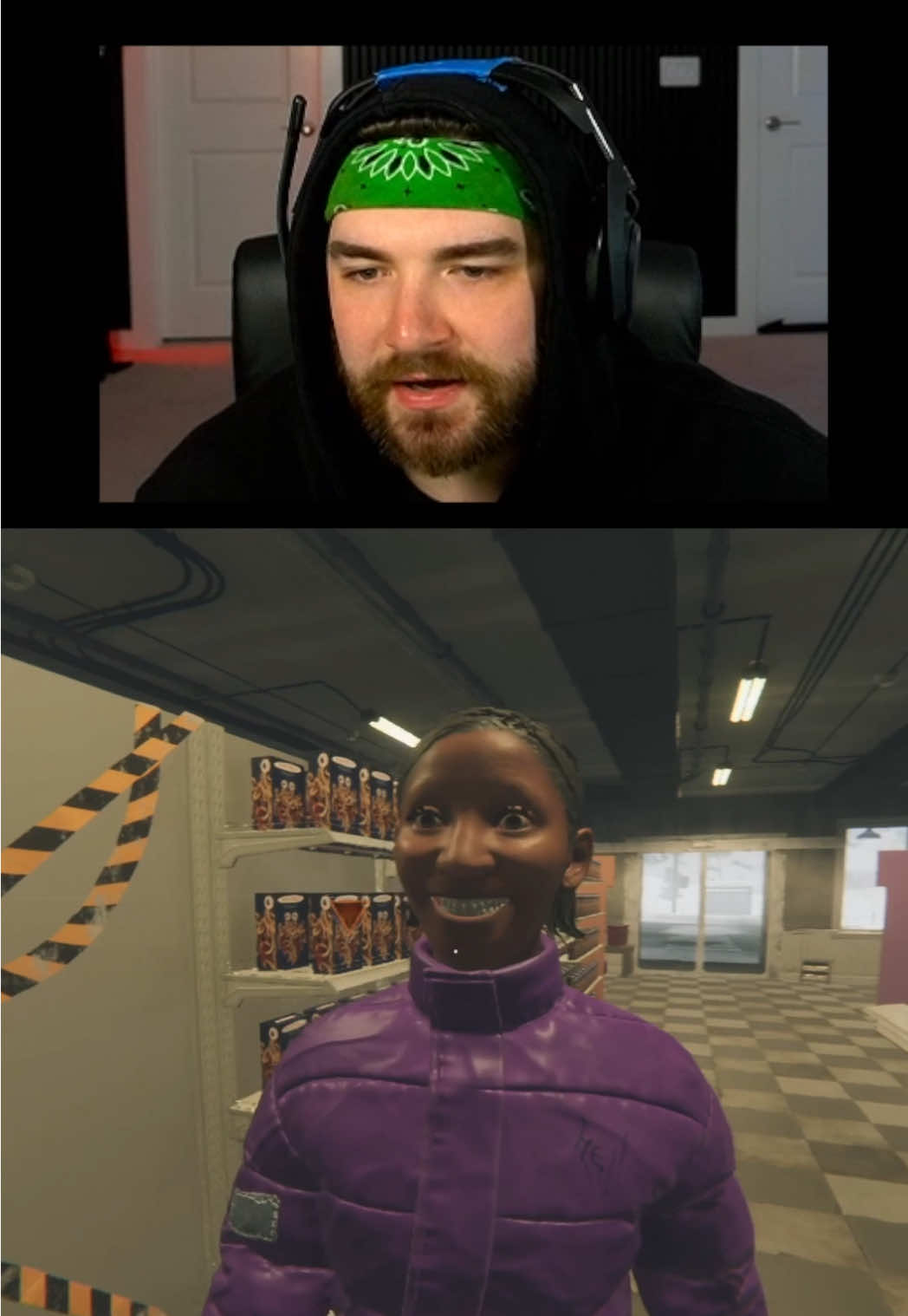 Nah I’m quitting this job 💀 #fyp #twitch #stream #streamer #horrorgame 