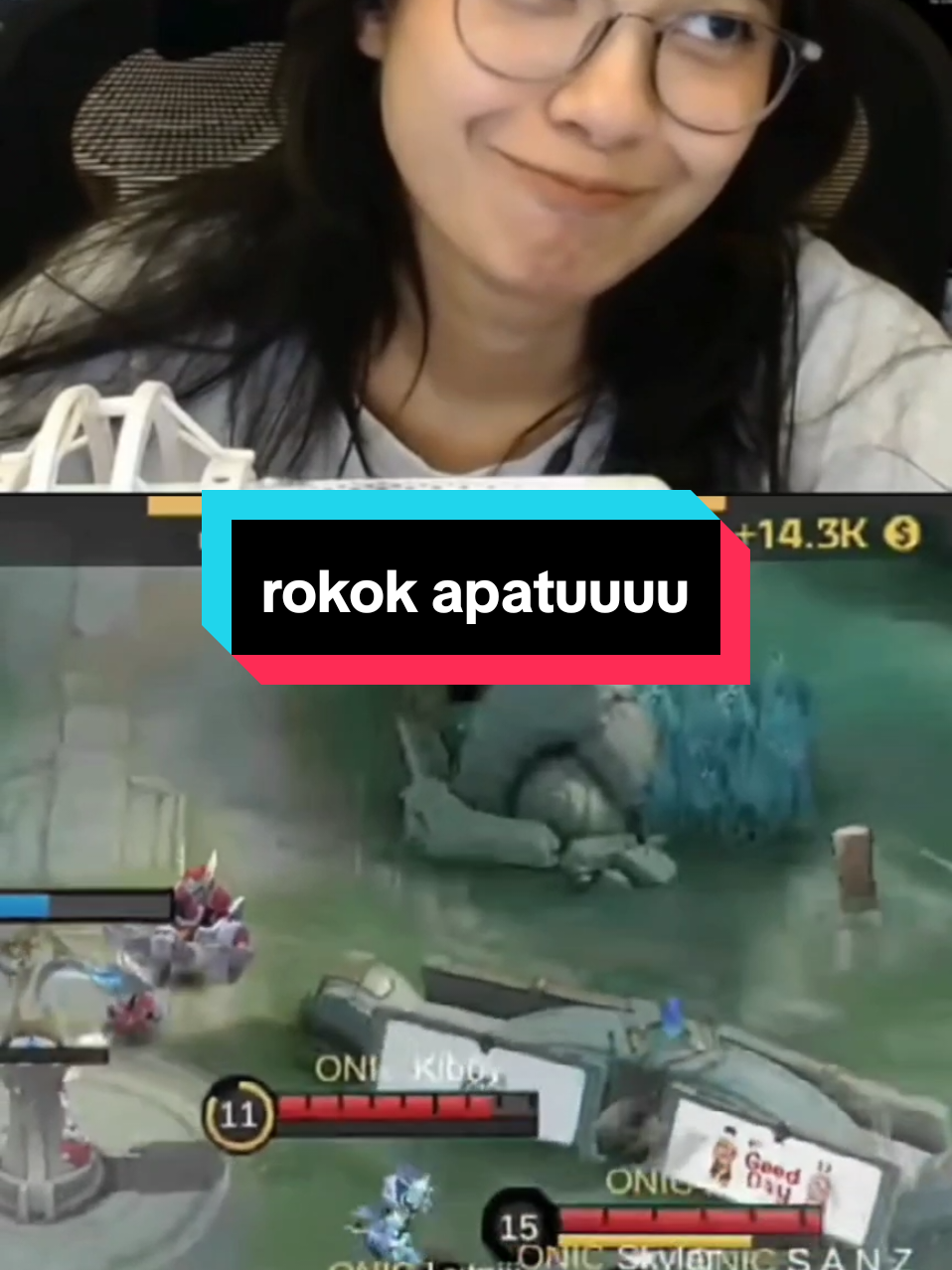 rokok apa tuhhh @ESTEHECI #9embiraMabar #TiupLilinBarengFanny #MLBBIDCreator #fyp #promoseruweekend #esteheci 