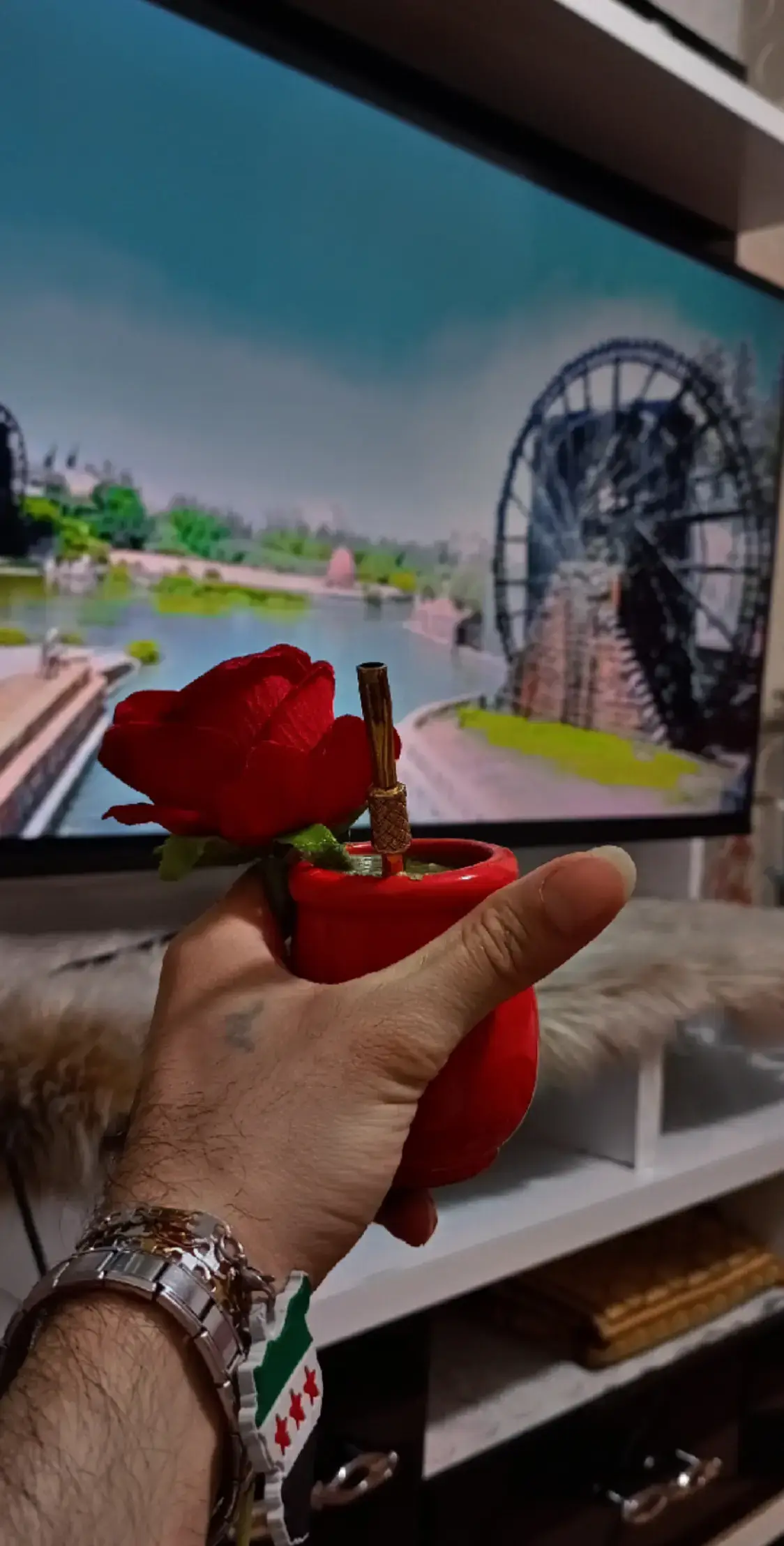 #حماه خدوني وصوب ادلب ودوني 🧉🫴🏻#نعيم_الشيخ 