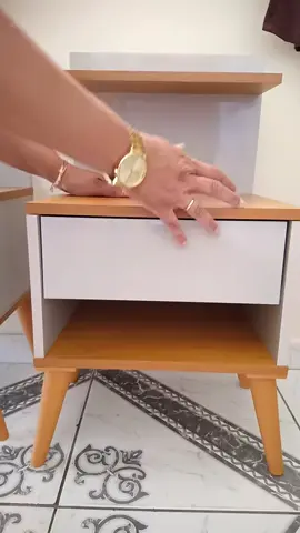 Mesa de Cabeceira Retrô Com 1 Gaveta Sleep Decor - Cores #mesadecabeceira #criadomudo #quarto #decoracao 