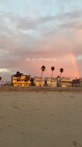 Sunset beach run in San Diego