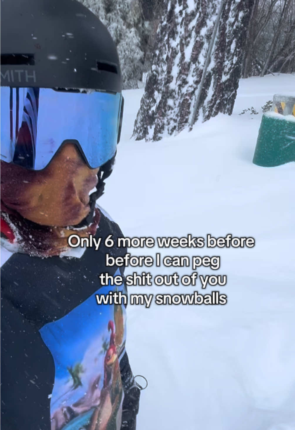 Yall better watch out. I’m coming for you  #snow #snowboard #cold #winter #fyp 