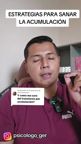 Respuesta a @rita_comunica  ESTRATEGIAS PARA SANAR LA ACUMULACIÓN
