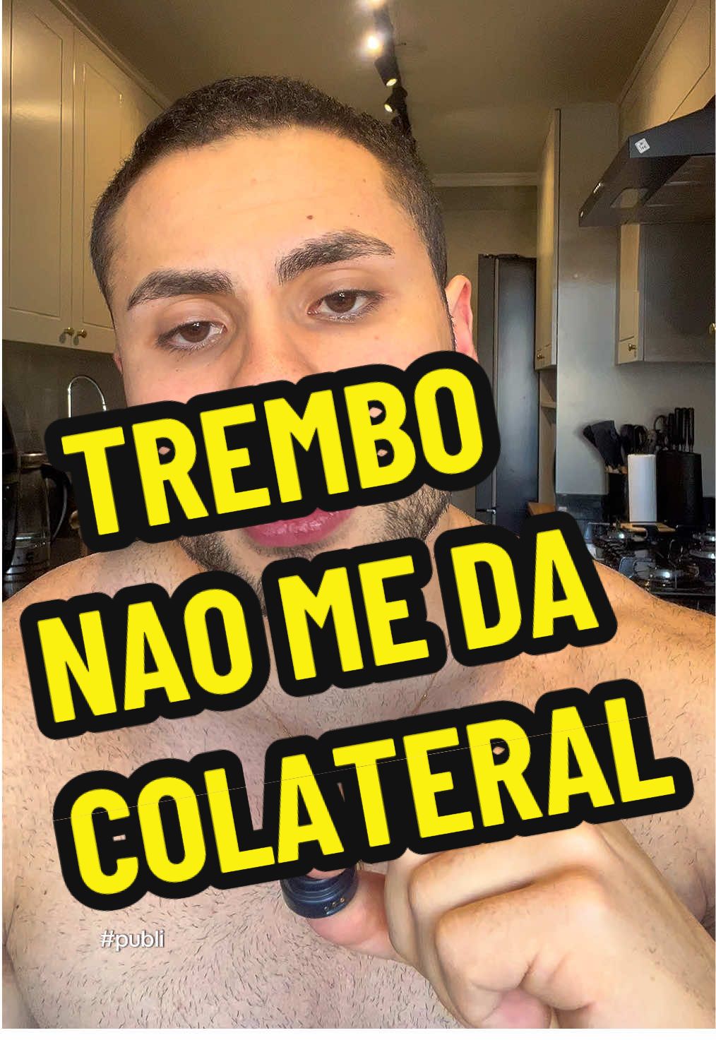 Trembolona nao me da colateral #academia #musculação 