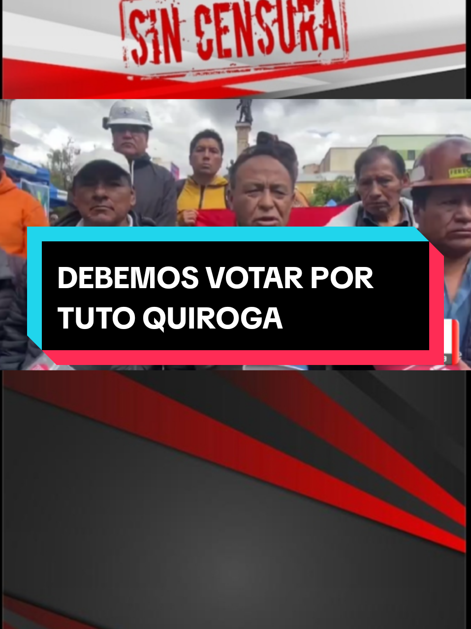“No podemos apoyar al más burr¡to del curso”, dicen militantes de Tuto Quiroga Militantes y sectores sociales que respaldan a Tuto Quiroga afirmaron que no pueden apoyar al Partido Demócrata Cristiano, calificándolo como “el más burr¡to del curso”. Señalaron que esta agrupación no ofrece soluciones frente a la crisis económica, mientras destacaron que Tuto Quiroga presenta la mejor propuesta para el país. Además, aseguran que el Demócrata Cristiano es lo mismo que MAS-IPSP. #tutoquiroga #elecciones2025 #bolivia🇧🇴 #Viral #sincensurabolivia 