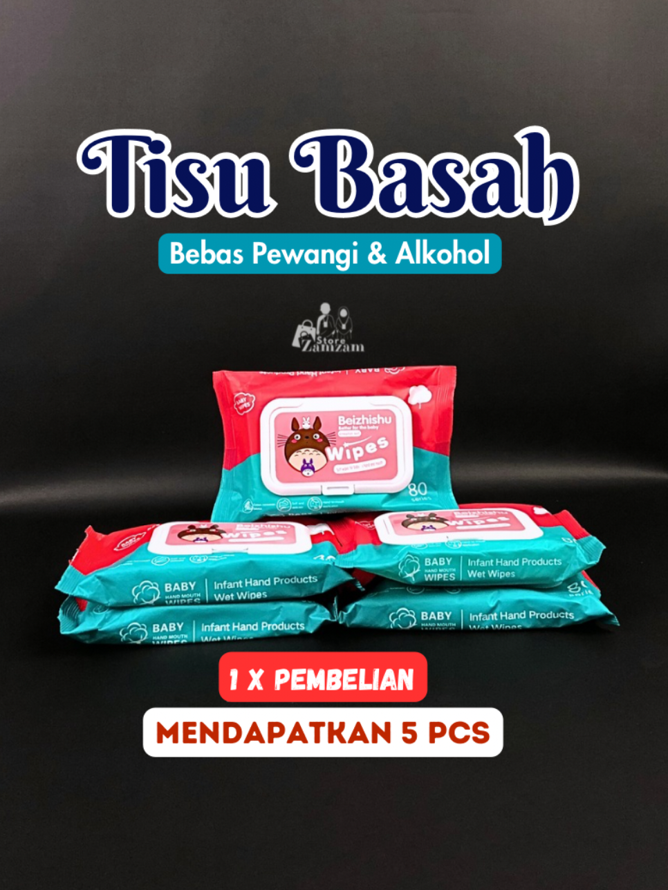 Rekomendasi tisu basah untuk umroh dan haji, bebas tidak mengandung parfum & alkohol, aman dipakai saat ihram nanti 😍 #tisubasahnonalkohol #tisubasahuntukumroh #tisubasahnonparfume #tisubasahumroh #perlengkapanhajidanumroh 