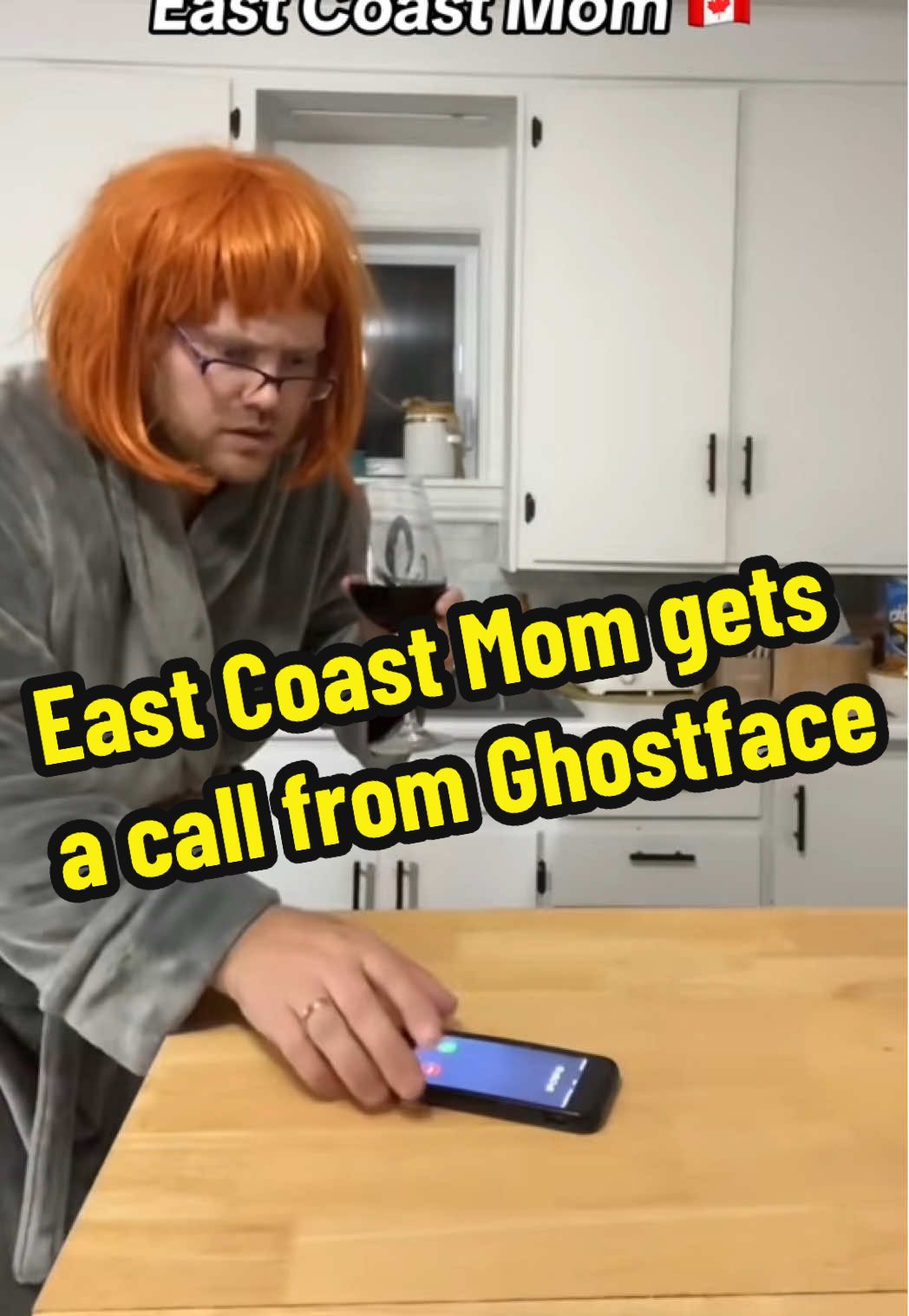 Ol Ghostface Gallant 👻🤣 #ghostface #scream #keestercomedy #eastcoast #maritimes 