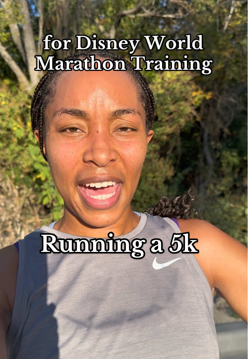 Running a 5k as part of the Disney Marathon training plan @Runna @Strava #Running #5krun #marathontraining #rundisney #strava 
