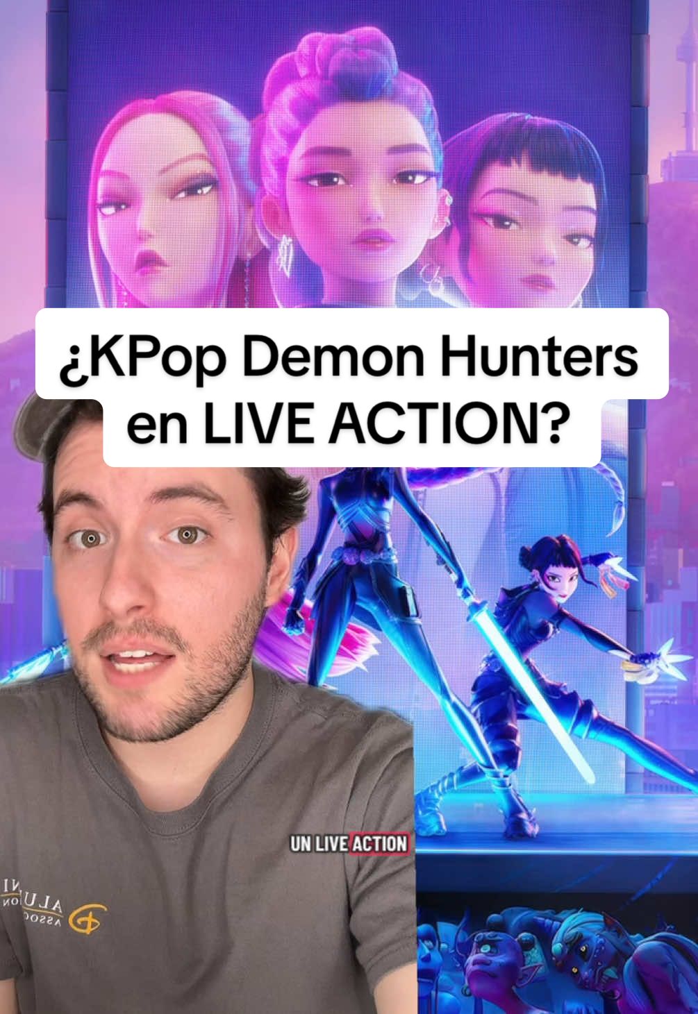 #kpopdemonhunters en #liveaction ? #netflix #rumi #huntrix 