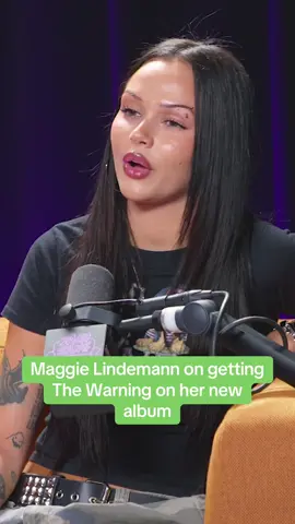 @Maggie Lindemann on her new song “Let Me Burn” with @The Warning #maggielindemann #thewarning #collab #zachsangshow #fyp