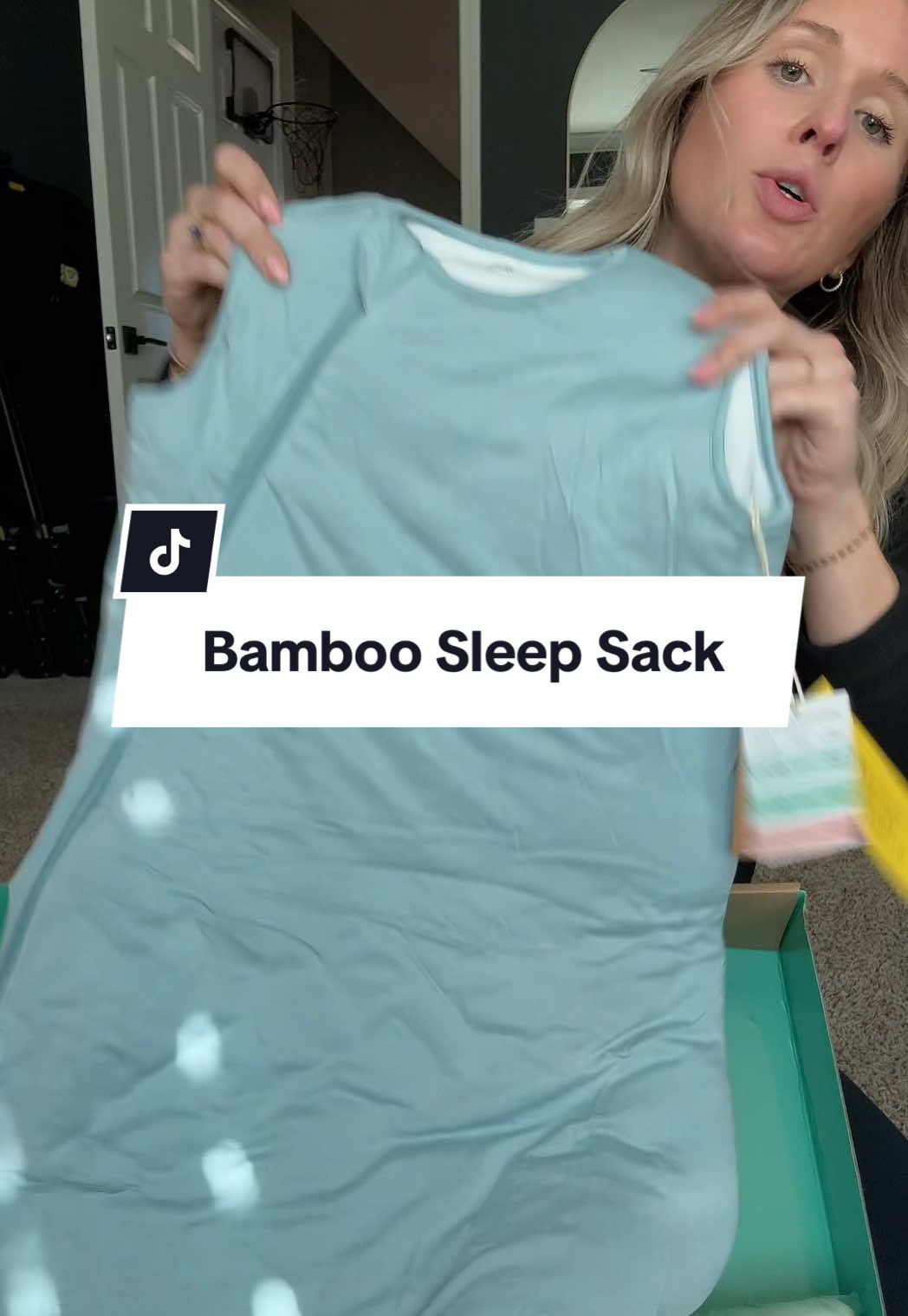 Bamboo sleep sack #sleepsack #bamboosleepwear #babygear #newmomtips 