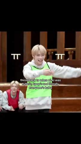 he’s so pure and so cute my lil mandu even got tattoos now my grown ass baby i love him sm #enhypen #txt #ni_ki #riki #engene