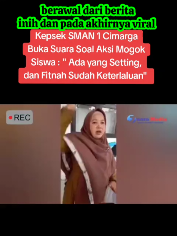 Klarifikasi Bu kepsek SMAN.1 Cimarga  dan pada akhirnyah semua terbuka seering berjalan nya waktu  #savekepsek #budini #sman1cimarga #beritaviraltiktok #fyppppppppppppppppppppppp 