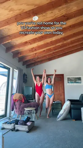 we’re going surfing instead stay tuned 😌💛🫶 @Victoria’s Secret i’ll be practicing my walk for next year 