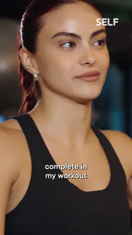We couldn't agree with #CamilaMendes more, sprints are the perfect finisher! At the link in bio Cami takes us through every movement in her current workout routine and trust us–she's a beast!