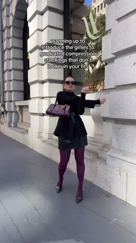 wearing another pair of Solidea stockings! When I first found out I had to wear compression socks for my varicose veins, I had such a hard time styling outfits around them, but no longer! There are so many more options out there than you think! #compressionsocks 